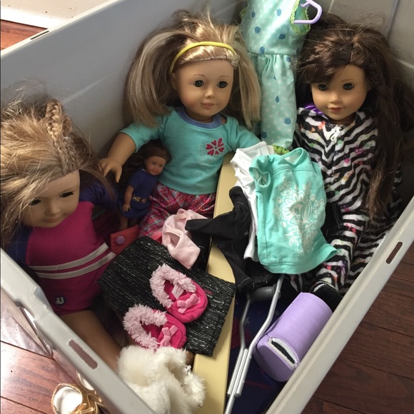 American Girl Toys American Girl Dolls Buy Lot Obo For Single